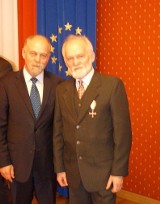 Krzyż Wolności i Solidarności dla Mieczysława Ślesickiego