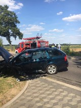 Zderzyły się dwie osobówki. Cztery osoby zostały poszkodowane