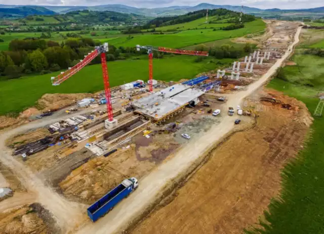 Budowa S3 na Dolnym Śląsku. Odcinek Kamienna Góra-Lubawka gotowy w 25 procentach