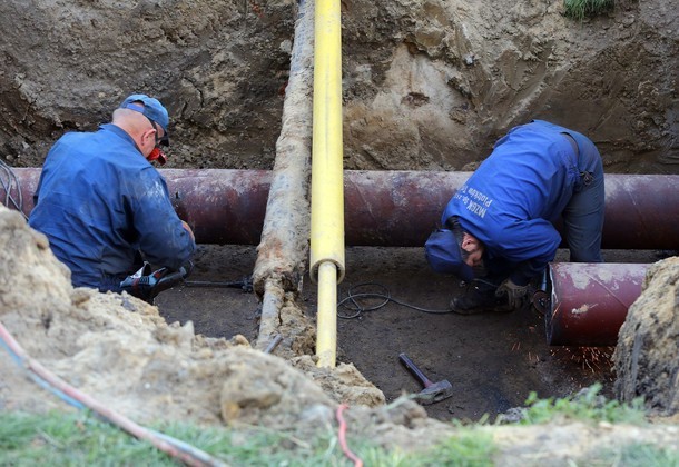 Awaria ciepłociągu w Piotrkowie trwała cały dzień