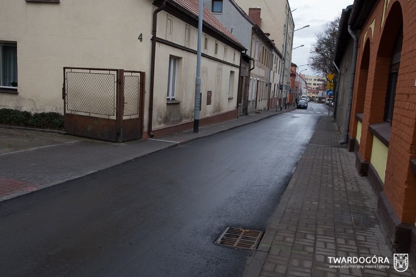 Ulica Paderewskiego w Twardogórze już wyremontowana!