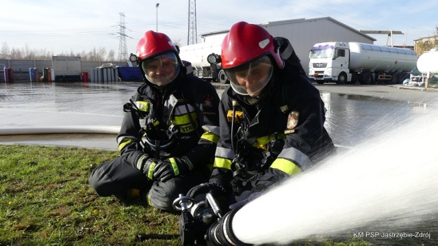 Straż pożarna z Jastrzębia na akcji przy wycieku gazu! Spokojnie, to tylko ćwiczenia