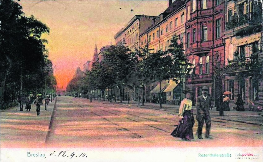 Ulica Pomorska widok w stronę placu Strzeleckiego, zdjęcie...