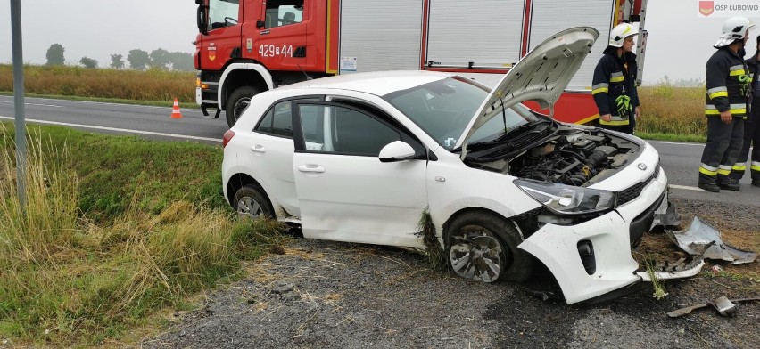 Gmina Łubowo. Wypadki w Lednogórze i Fałkowie