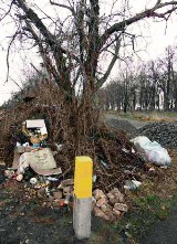 Ogromne wysypisko śmieci odkryliśmy przy ulicy Głubczyckiej w Raciborzu