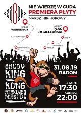Marsz Hip-Hopowy w Radomiu. Będą utrudnienia w ruchu!