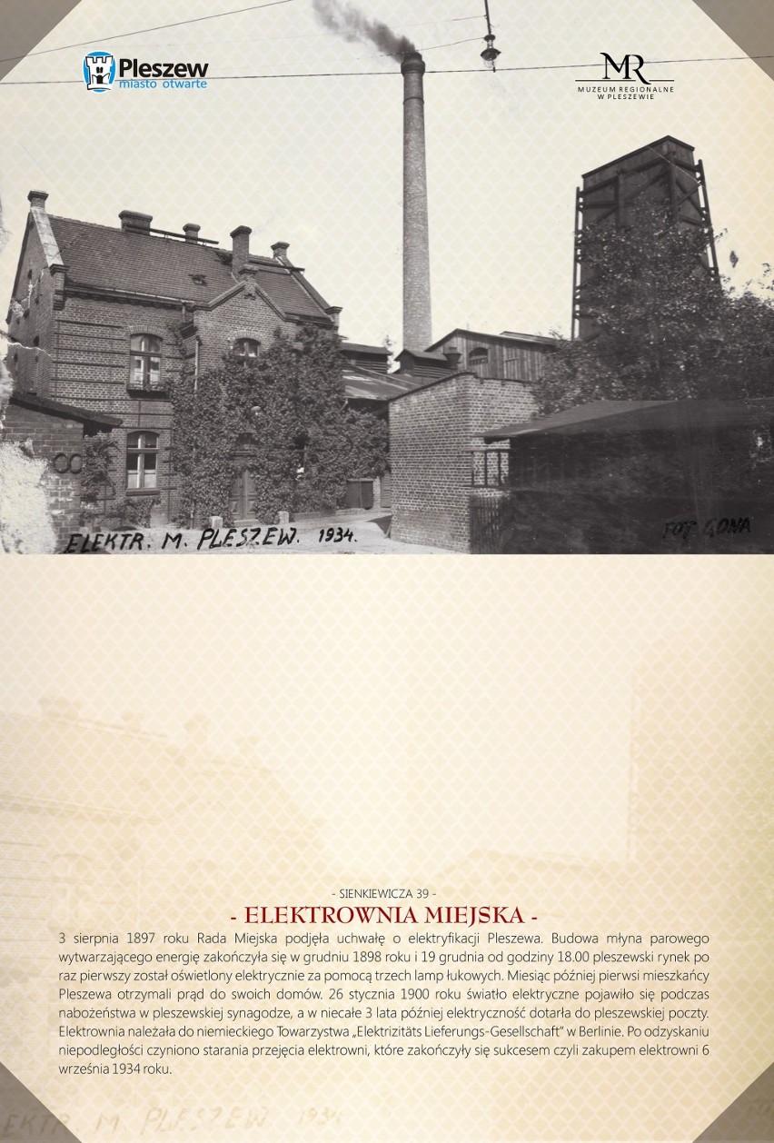 Dawne firmy, zakłady i instytucje zebrane przez Muzeum Regionalne w Pleszewie