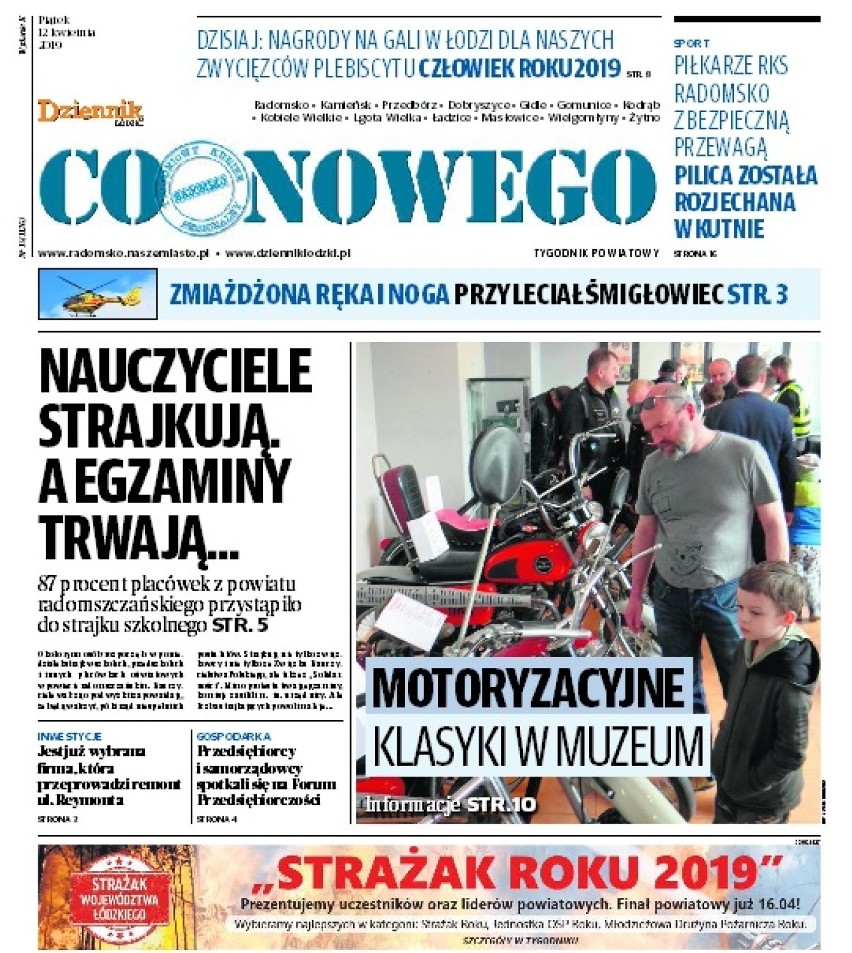 Co Nowego Radomsko: O czym przeczytasz w najnowszym wydaniu tygodnika (12 kwietnia)? [FILM]