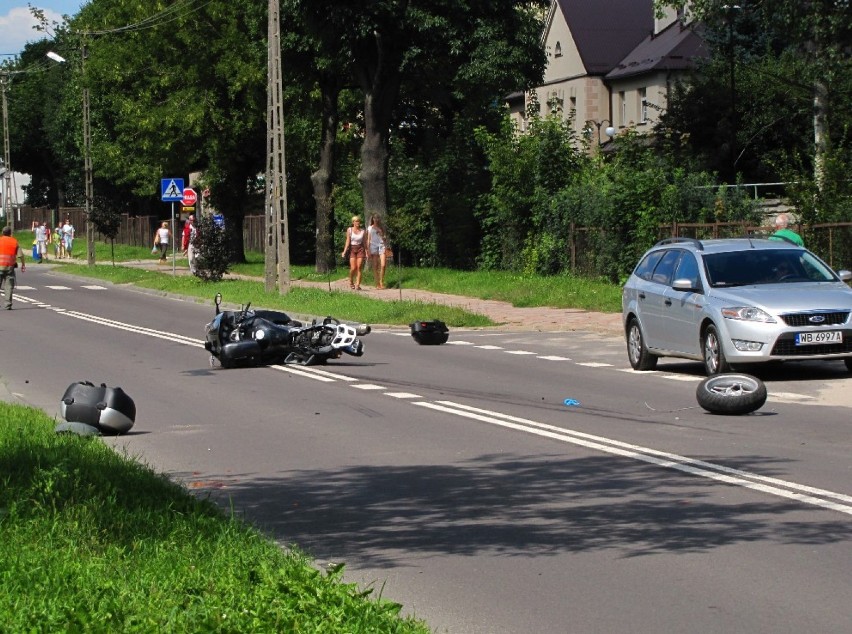 Wypadek we Włodawie.