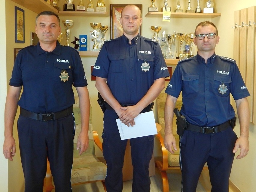 Dominik Kłosiński nowym policjantem w Topólce 
