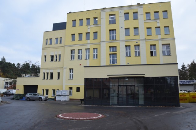 Prace w szpitalu w Wągrowcu nie zostały jeszcze zakończone