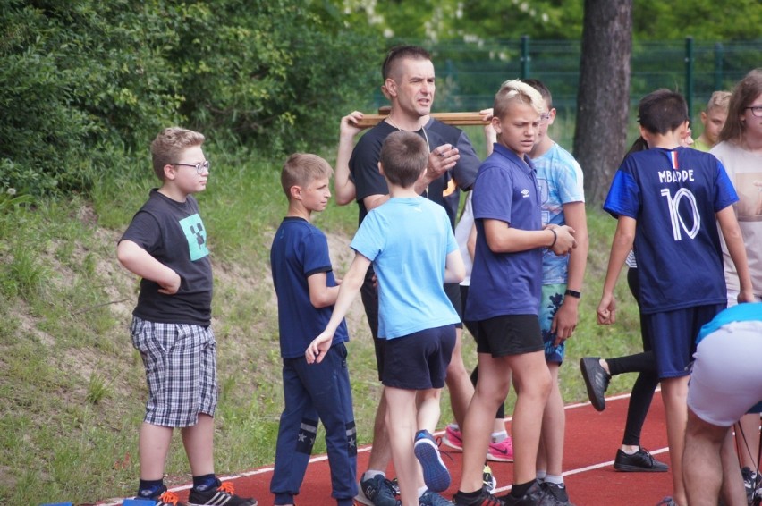 Dzień Dziecka "Zdrowo i sportowo" w PSP 2 w Radomsku