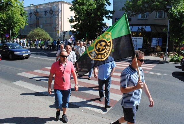 Kilka dni temu konińscy górnicy protestowali przeciw propozycjom ZE PAK