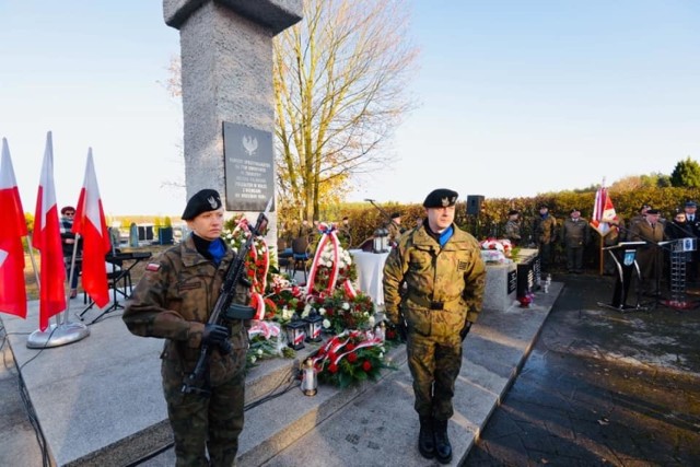 Pochówek żołnierzy II wojny światowej, 11 listopada 2019 r. Kożuchów