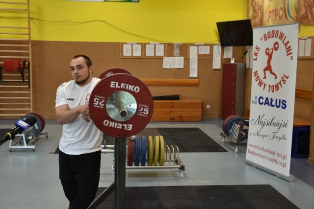 Piotr Kudłaszyk - zawodnik LKS Budowlani Całus Nowy Tomyśl ma szansę wyjechać na Igrzyska Olimpijskie w Tokio.