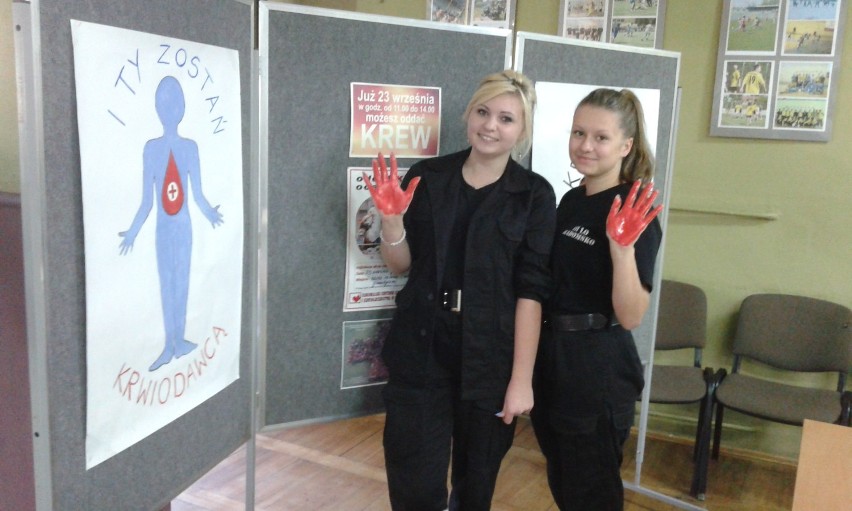 Radomsko: Uczniowie "mechanika" oddawali krew