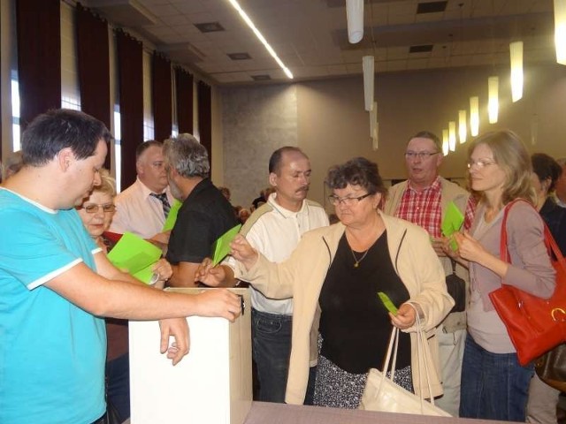 Walne Zebranie członków Spółdzielni Mieszkaniowej Lokatorsko - Własnościowej w Pleszewie