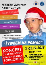 Żywcem na pomoc. Koncert charytatywny na rzecz Krystiana Podgórzec