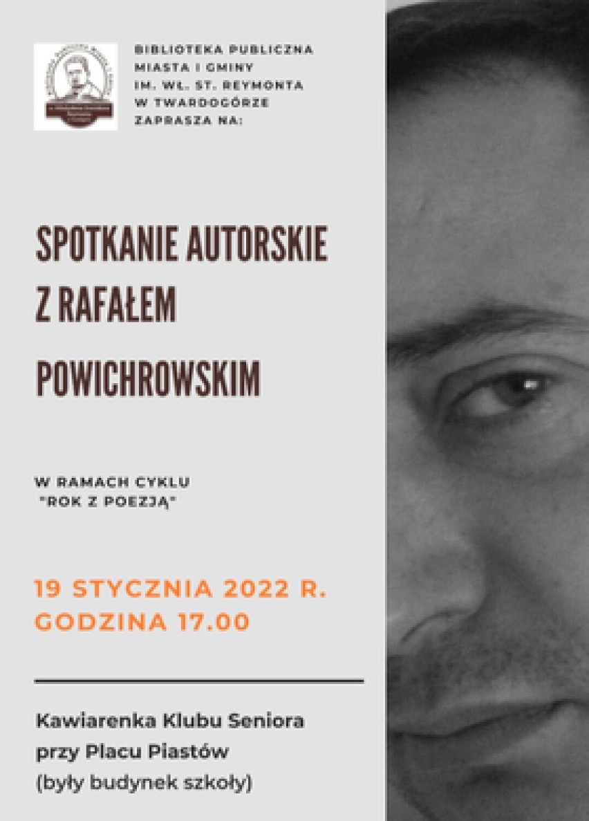 Twardogóra. Spotkanie autorskie z Rafałem Powichrowskim już wkrótce