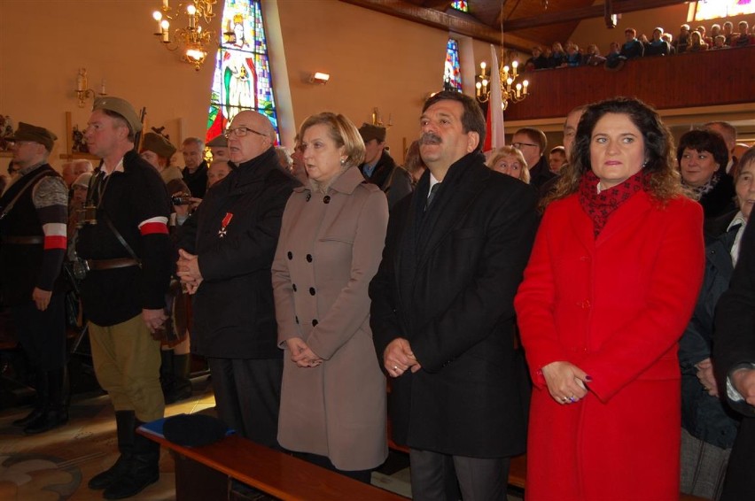 Uroczysości patriotyczne w Gołubiu z okazji 71 rocznicy śmierci J. Dambka