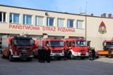 Minister środowiska w Tczewie podziwiał nowy sprzęt strażaków [WIDEO, ZDJĘCIA]