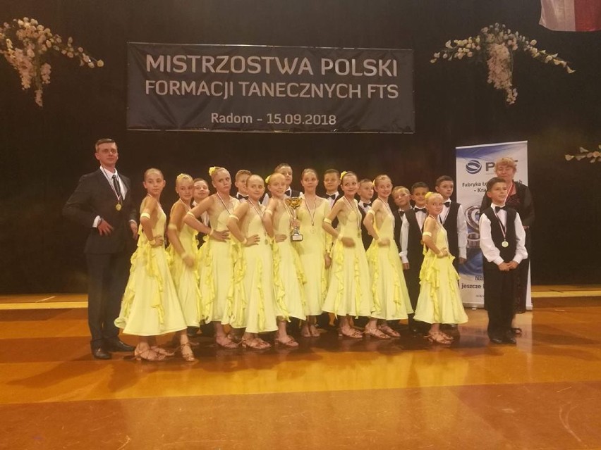 FANTAN z Kraśnika z tytułem Wicemistrzów Polski w tańcu standardowym