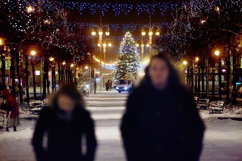 Częstochowa już ozdobiona na Boże Narodzenie, liczy na nagrodę w konkursie Świeć Się [FOTO]