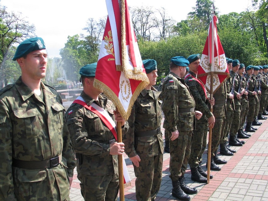 Głogów: Uroczystości pod pomnikiem koalicji antyhitlerowskiej