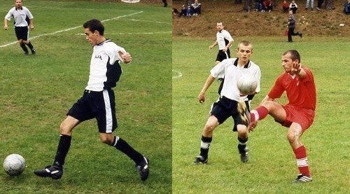 Sportowe Archiwum Sztumu: Mecz w Mikołajkach z 2003 roku. ZDJĘCIA