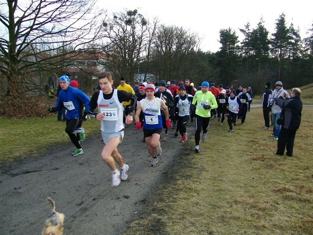 W pierwszym lublinieckim etapie Zimowego Maratonu na Raty wzięło udział 63 biegaczy