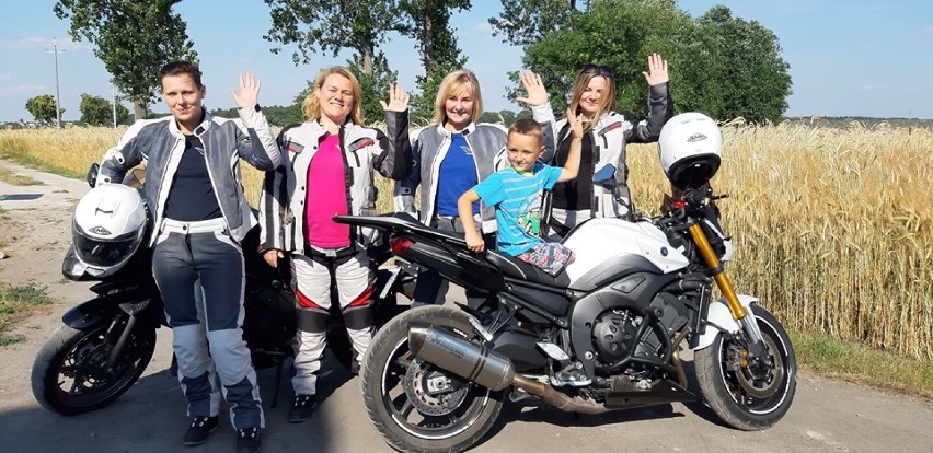 CHARYTATYWNIE: Wyprawa motocyklowa na rzecz Maćka Wielebińskiego ze Smolic [ZDJĘCIA]