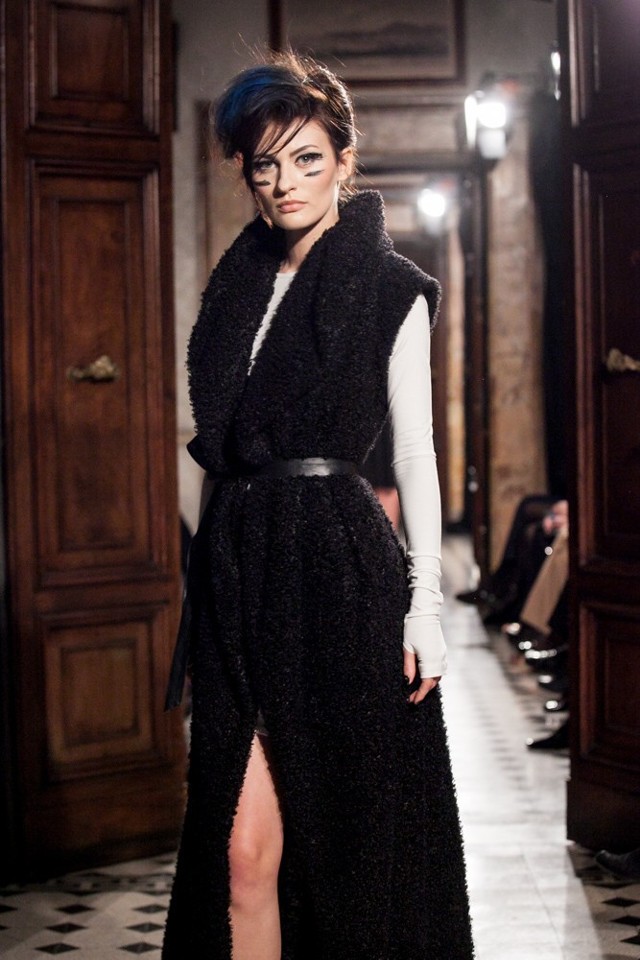 Natasha Pavluchenko w Rzymie prezentowała już  swoją kolekcje  Neo Couture.