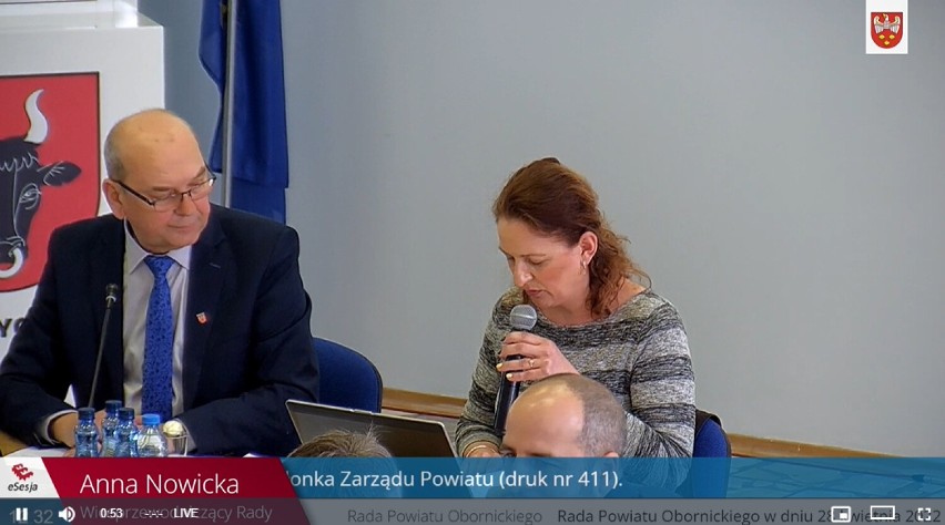 Anna Nowicka nie jest już wiceprzewodniczącą rady powiatu obornickiego