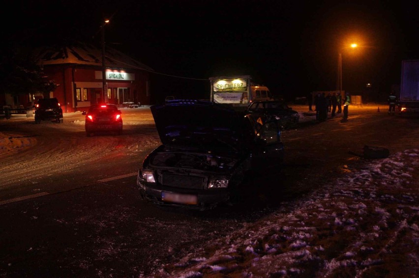 Wypadek w Ciągowicach 29 01 2015