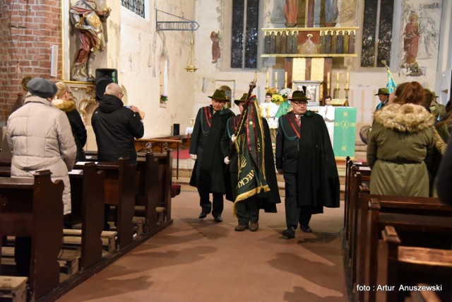 Msza myśliwska odbyła się w niedzielne popołudnie w najstarszym z międzyrzeckich kościołów.