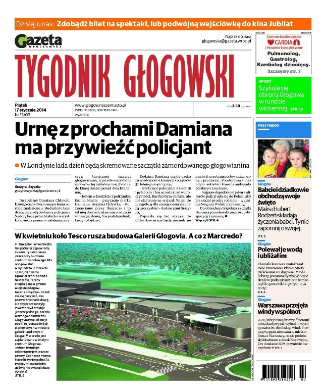 Nowy „Tygodnik Głogowski" - w sprzedaży od piątku