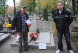 Tablice upamiętniające zasłużonych wojskowych w Kościanie na cmentarzu