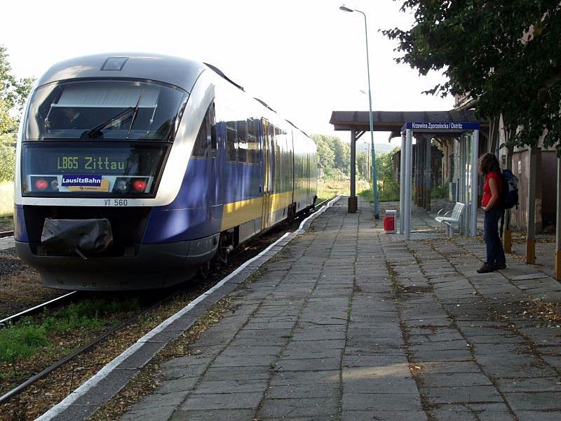 Stacja w Krzewinie to także przystanek kolejowy dla...
