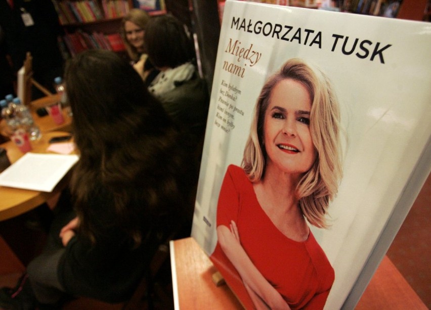 Małgorzata Tusk promuje książkę "Między nami" w Empiku [ZDJĘCIA]