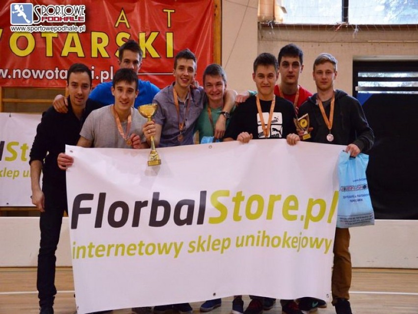Nowosądecka drużyna unihokeja FlorbalStore.pl Nowy Sącz zajęła 3 miejsce na VI Mistrzostwach Polsk