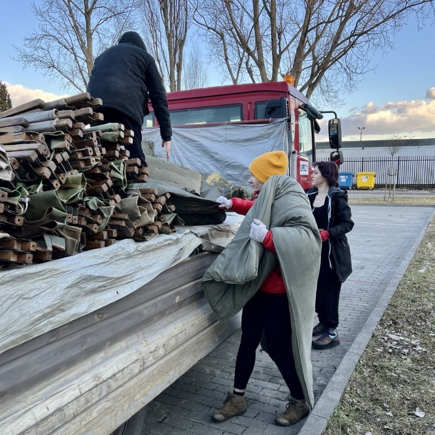 Lublin. Czuwaj! Harcerze włączają się w akcje pomocy dla uchodźców z Ukrainy 