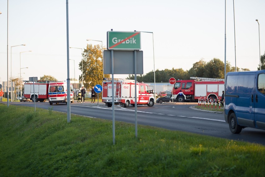 Wypadek na obwodnicy Żar. W niedzielę popołudniu zderzył się...