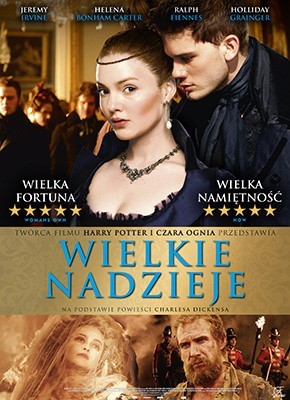 Wielkie nadzieje reż. Mike Newell

Helena Bonham Carter i Ralph Fiennes w szczytowej formie! - tak wychwalają recenzenci nową filmową adaptację dickensowskiej klasyki. "Wielkie nadzieje" to film nakręcony z epickim rozmachem. Ubogi sierota Pip otrzymuje od nieznanego darczyńcy fortunę. Wykorzystuje ją, by zdobyć uczucie pięknej arystokratki Estelli ,w której kocha się od dziecka. Na jaw wyjdzie jednak okrutna tajemnica (jag)