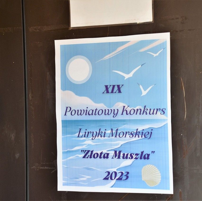 XIX Powiatowy Konkurs Liryki Morskiej "Złota Muszla" 2023