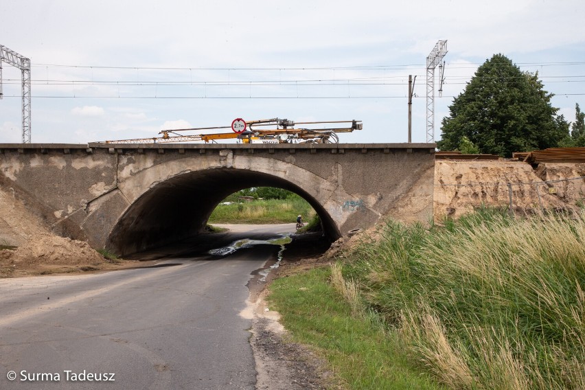 Ulica Składowa. Od poniedziałku 5 lipca 2021 r. wiadukt zamknięty