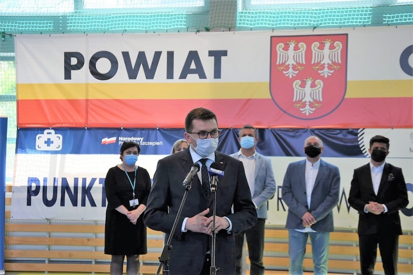 Łukasz Kmita, wojewoda Małopolski, 11 maja 2021 otworzył w...