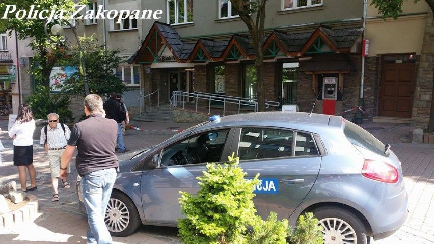 ZAKOPANE. Służby ćwiczyły na wypadek napadu na bank 