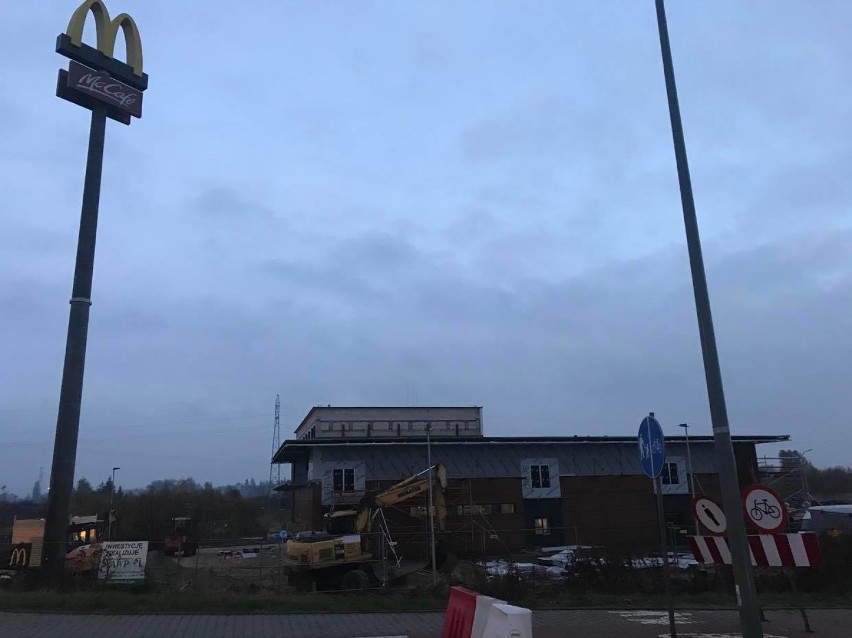 Otwarcie McDonald's oraz stacji Shell w Zawierciu coraz bliżej.