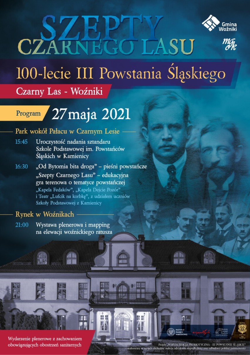 Gmina Woźniki. Szepty Czarnego Lasu na 100-lecie III Powstania Śląskiego