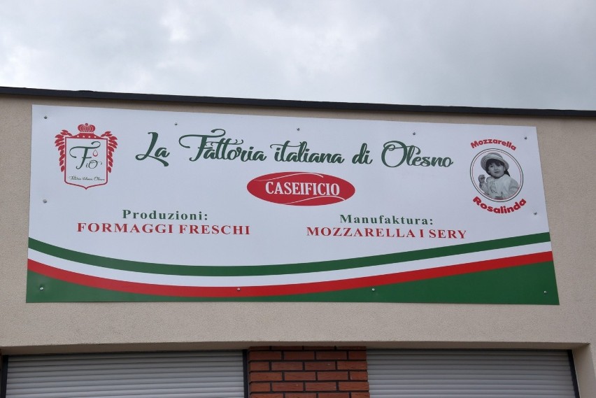 Zakład produkcji włoskiej mozarelli otwarto w dawnej...